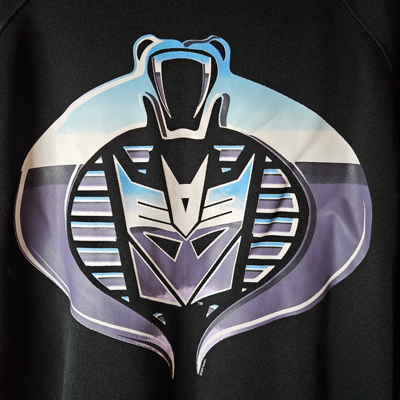 2007 Transformers Purple and Black Full Zip Track Jacket - Picture 5 of 11